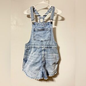 Aerie Light Wash One Piece Overalls Jump Suit Size Small Women’s